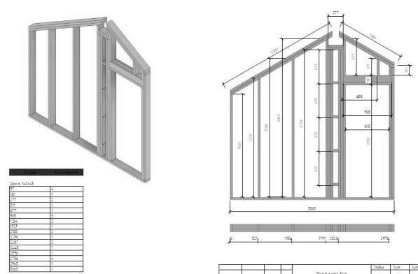 Сделаю проект каркасного дома