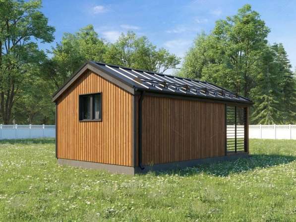 Дачный дом 7х4 м в фото 3