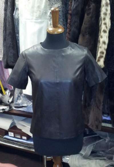 Кожаная блузка Karl Lagerfeld (оригинал)