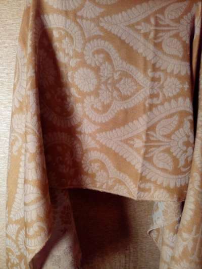 шарф-палантин двухсторонний, коричневый в Санкт-Петербурге фото 4