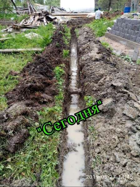 Земельные работы, канализация в Санкт-Петербурге фото 3