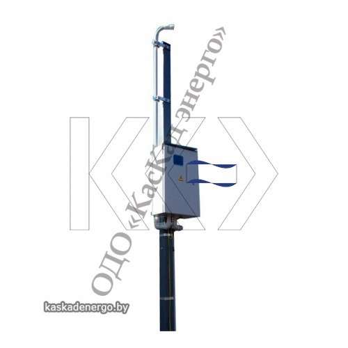 Трубостойка для щита учета в 