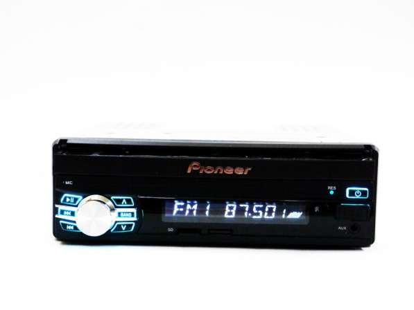 1din Магнитола Pioneer 7500 - 7" Экран, USB, Bluetooth в фото 6