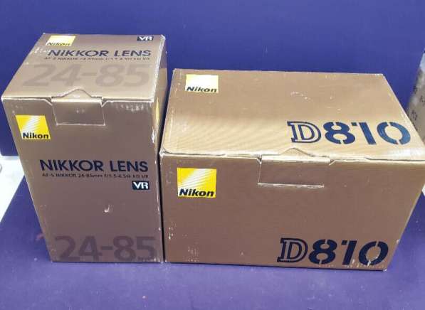 Nikon D810 36.3MP DSLR Camera - Black WITH NIKKOR 24-85MM