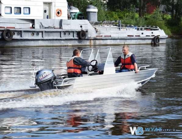 Купить лодку Wyatboat-390 M с консолями в Петрозаводске фото 12