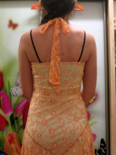 Продам оранжевое платье в Севастополе фото 6