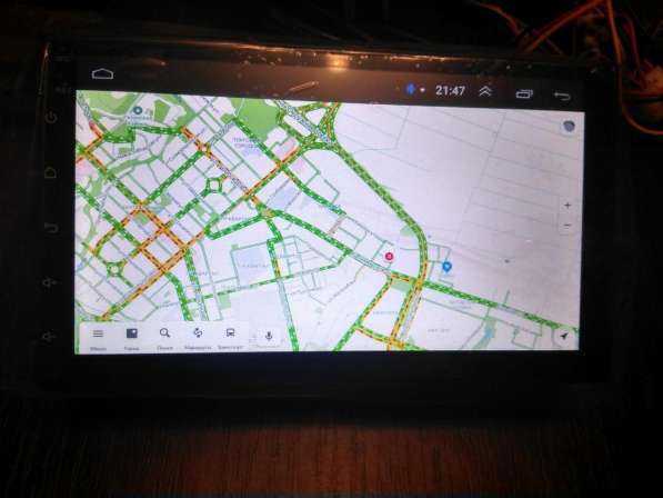 Автомагнитола 2 DIN андроид с навигацией