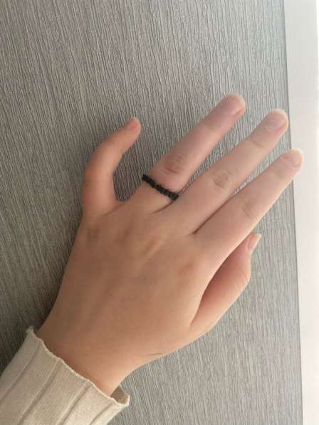 Кольцо из бисера