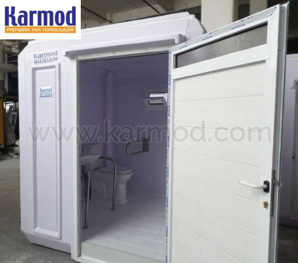 Модульные туалеты и душевые Кармод в 