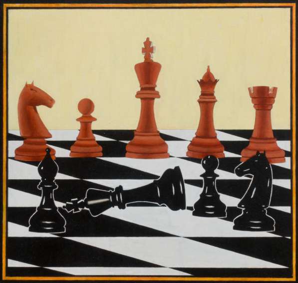 Шахматы в живописи № 1 в Москве фото 16