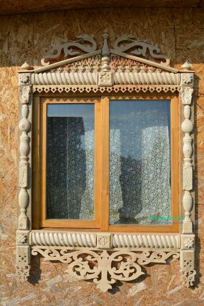 Изготовление резных деревянных наличников на окна и двери в Ногинске фото 3