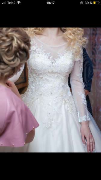 Шикарное свадебное платье в Химках фото 4