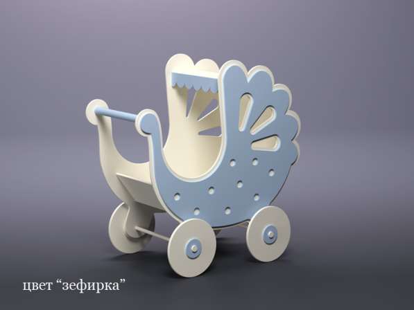 Коляска для куклы из игрового набора "Маленькая Мама" в Москве фото 7