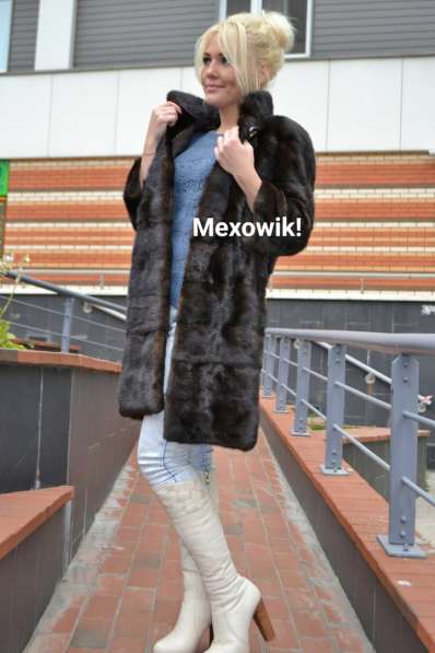 Норковая шуба. Новая в Москве фото 6