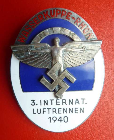 Германия 3 рейх знак 3 международные авиагонки NSFK 1940 г в Орле фото 10