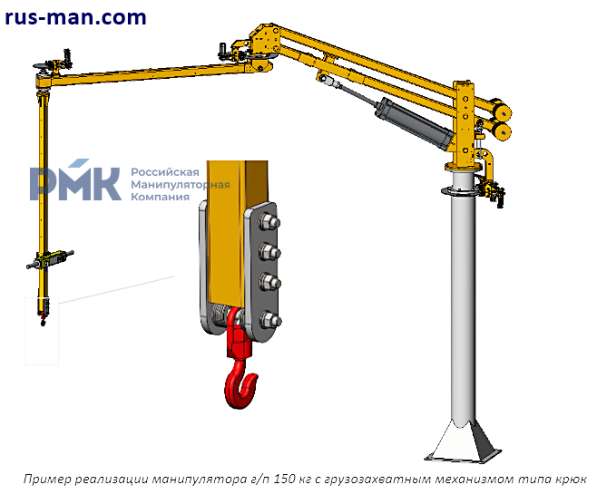 Манипулятор пневматический шарнирно-балансирный ШБМ-150-П в Волгограде