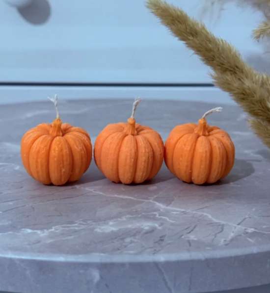 Свечи тыквы в Москве фото 3