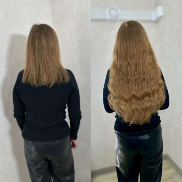 Наращивание волос в Казани фото 6