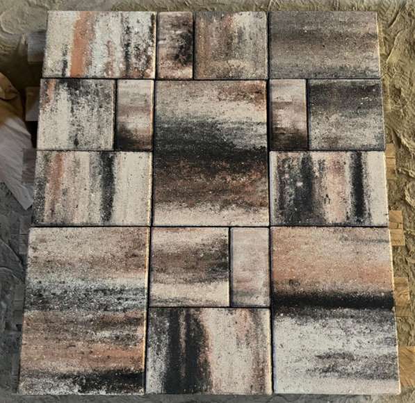 Тротуарная плитка брусчатка в Казани фото 3