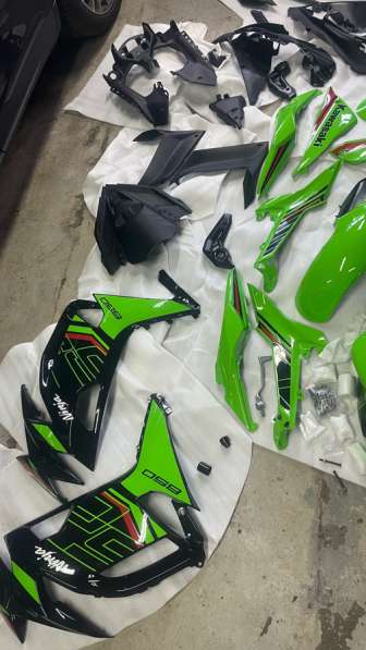 Комплект пластика на мотоцикл Kawasaki ex 650R в Санкт-Петербурге фото 6