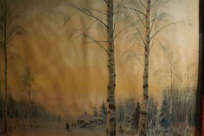 М. Балунин, «Зимний пейзаж», Россия, 19 в в Санкт-Петербурге фото 6