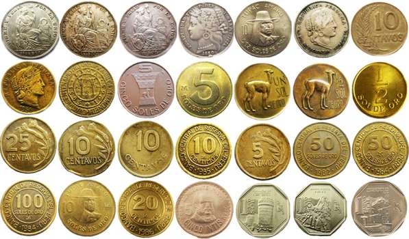 Монеты Перу