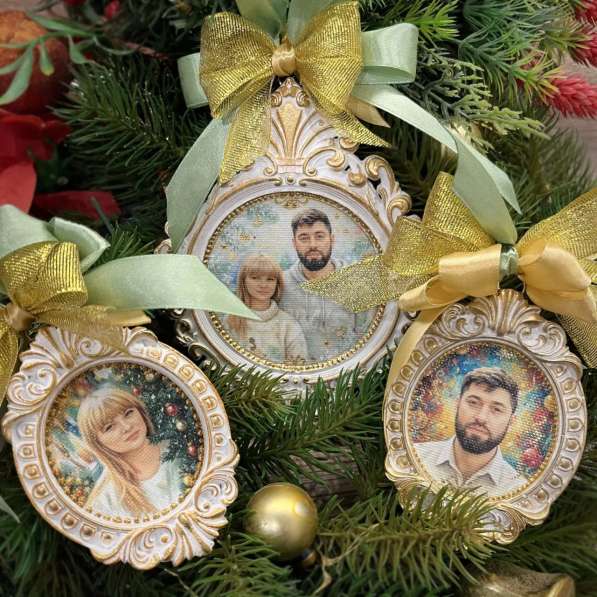 Украшение на елку с вашим фото в Батайске фото 3