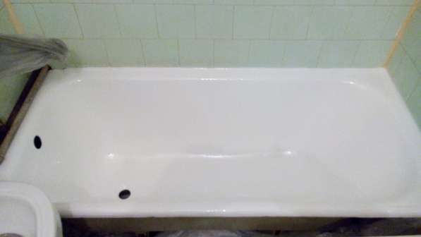 Реставрация ванн Жидким Акрилом в Ногинске фото 3