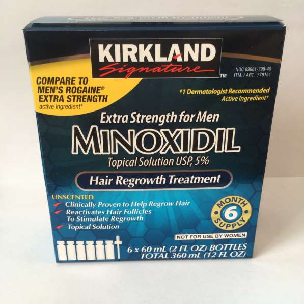 Миноксидил Киркланд для роста волос