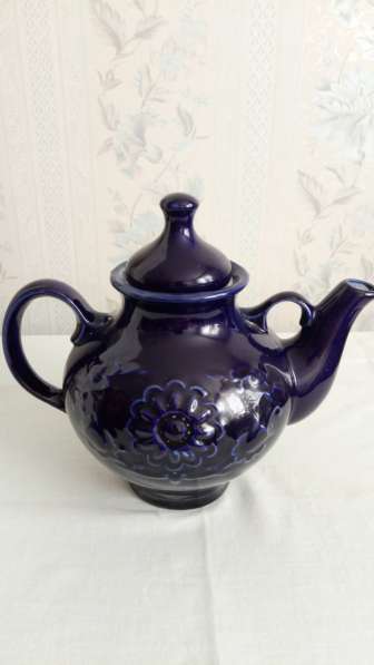 чайник керамический кобальт в Волжский фото 5