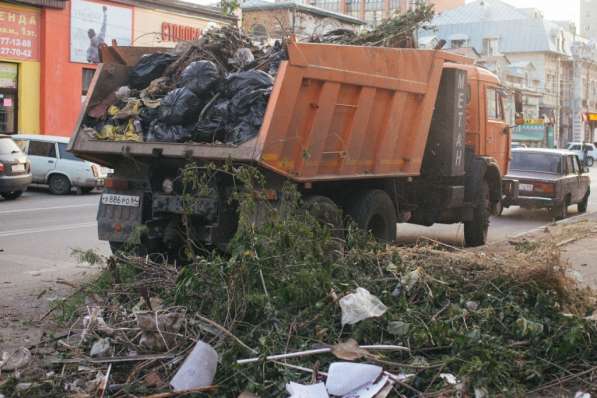 Вывоз строительного мусора КамАЗ смосвал в Нижнем Новгороде