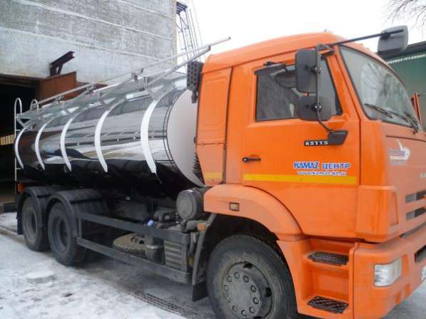Молоковозы объемом до 10 м3 на шасси МАЗ 5340В2, КАМАЗ 53605 (Евро-4) в Нижнем Новгороде фото 3