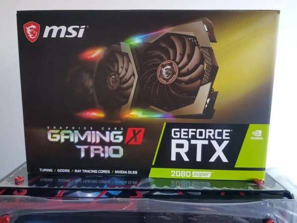 For sell MSI GeForce RTX 2080 Super Games в 