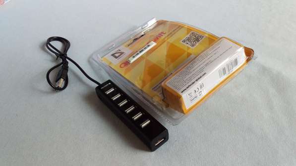 2 USB-hab Defender& buro на 7 & 4 порта бу в отл.состоянии в Краснодаре фото 3