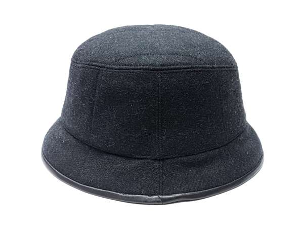 Панама шляпа мужская шерстяная (т. серый) в Москве фото 9