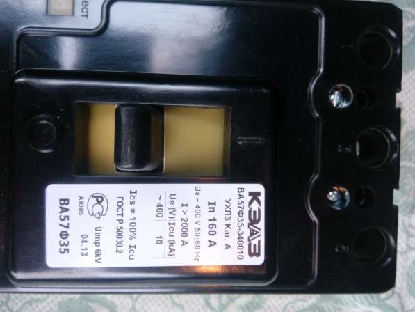 Автоматический выключатель ва 57Ф35-340010 в Калуге фото 3