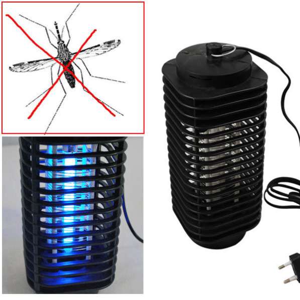 Эфективная лампа против комаров и насекомых