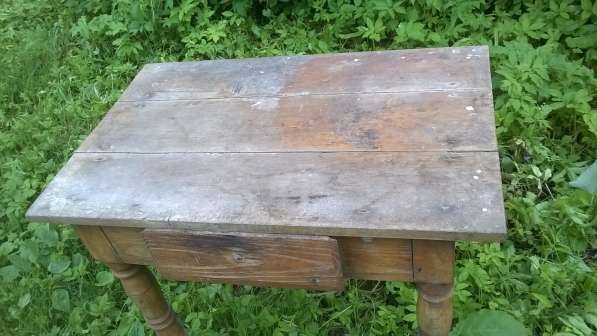 СТАРИННЫЙ СТОЛ 1960-х РУЧНАЯ РАБОТА в Смоленске фото 8