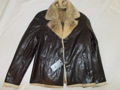 меховое пальто кожа Монклер в Кемерове фото 3