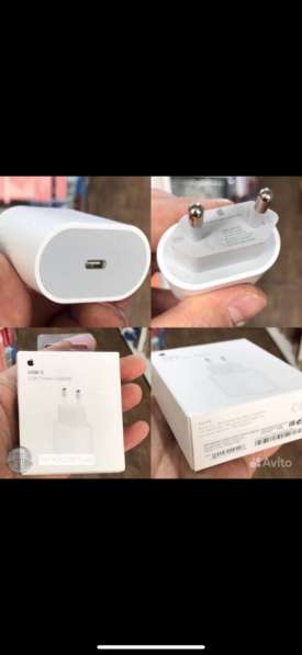 Новое зарядное устройство Apple 20w для iPhone в Красноярске фото 3