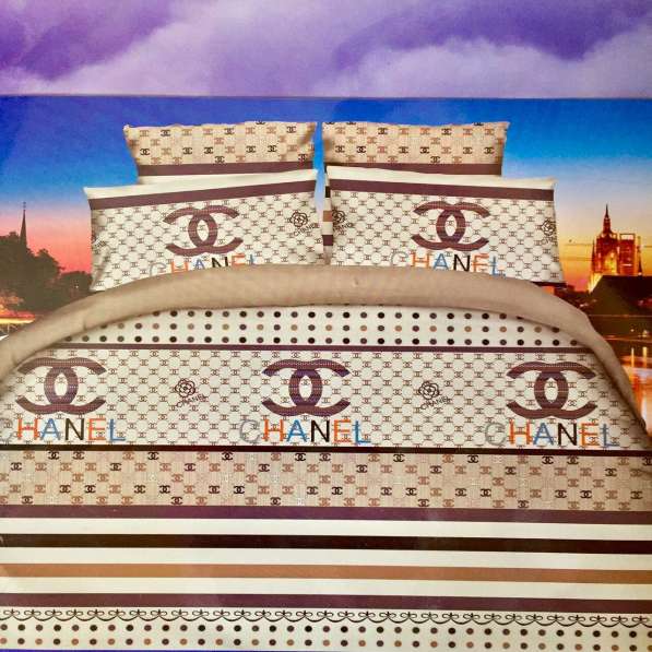 Комплект постельного белья Шанель в Санкт-Петербурге фото 3