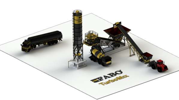 Мобильный бетонный завод TURBOMIX-60 в Москве фото 14