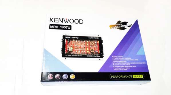 Автомобильный усилитель звука Kenwood MRV-1907U + USB 4000Вт в фото 6