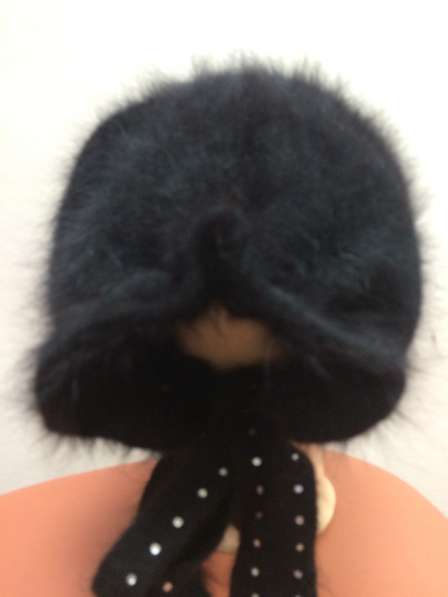 Шапка-бандана из ангоры в Москве фото 7