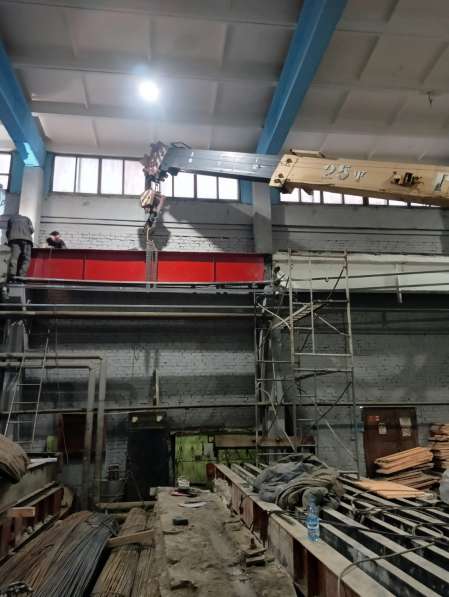 Монтаж, демонтаж подкрановых балок и металлоконструкций в Красноярске фото 15