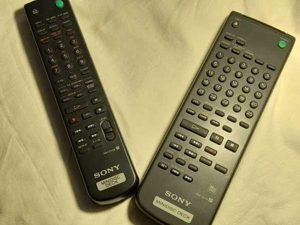 Пульты от минидисковых дек SONY в Челябинске фото 9