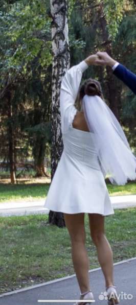Свадебное платье 44 р в Новосибирске фото 22