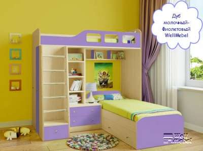 Детская двухъярусная кровать РВ мебель Астра 4 в Москве фото 5