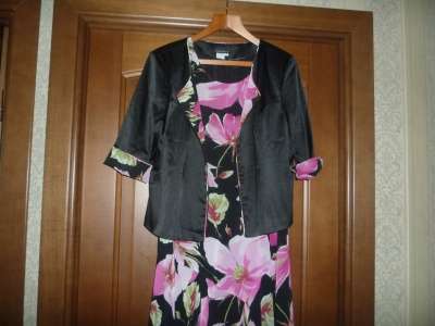 Платье трикот. темно-синего цвета вечерн в Москве фото 9