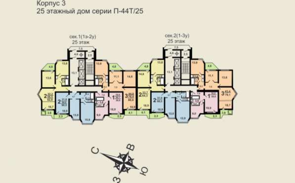 Продам двухкомнатную квартиру в Москве. Этаж 13. Дом панельный. Есть балкон. в Москве